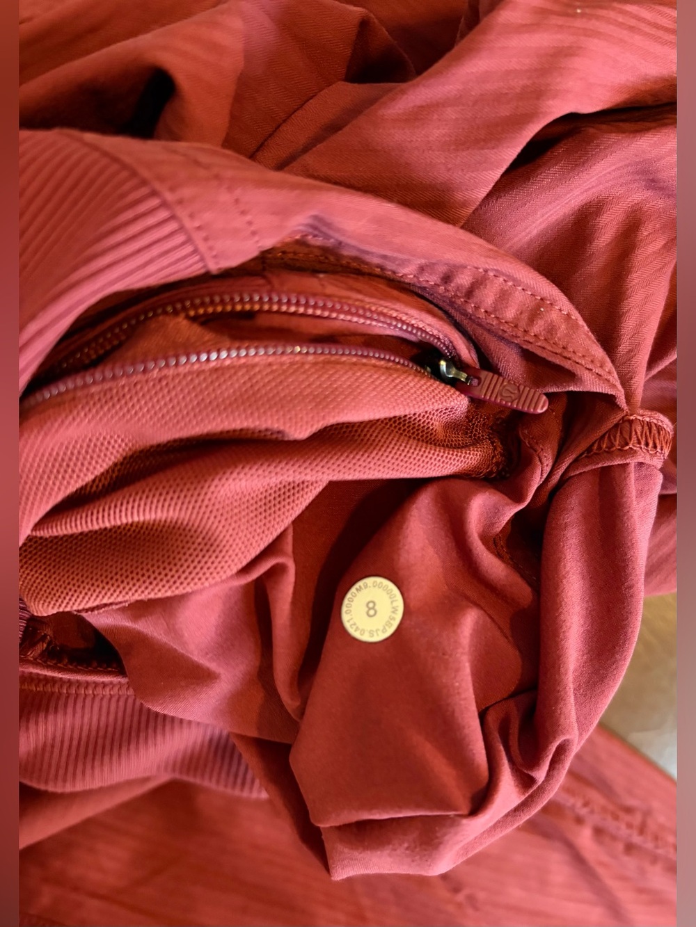 Lululemon Studio Joggers Size 8 Maroon Red Womens Athletic Loungewear - Picture 5 of 5